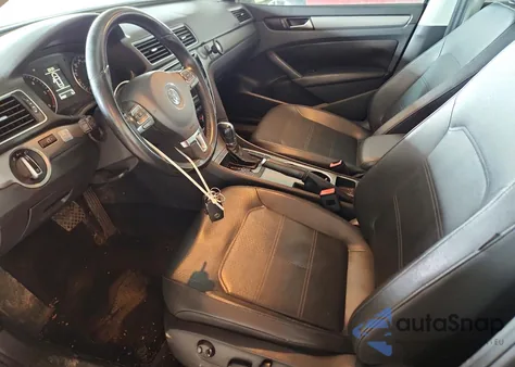 2014 Volkswagen Passat Se from USA, damaged, VIN 1VWBN7A30EC004645